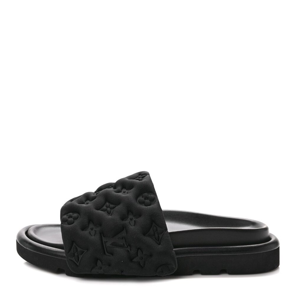 Louis Vuitton Monogram Pool Pillow Slide Mules